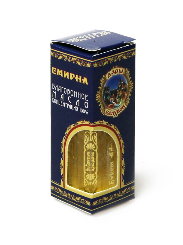 Смирна (благовонное масло), 6 мл. в подарочной упаковке